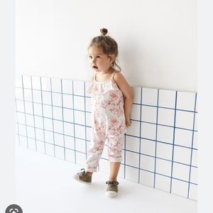 NWT ZARA Toile De Jouy Printed Jumpsuit